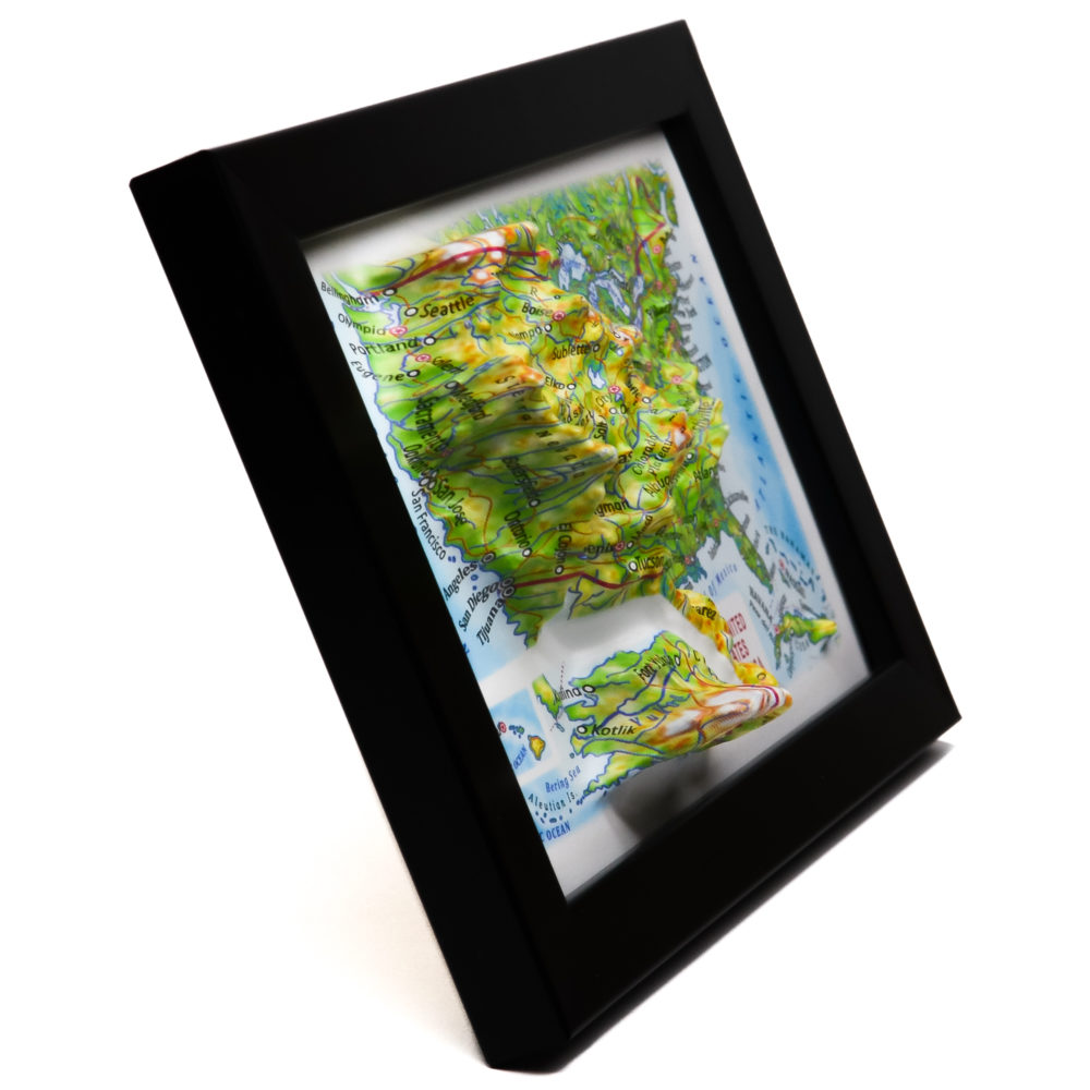 44_United States 3D Map_07 United States 3D Map by TestPlay - Souvenir, Keepsake, Decor