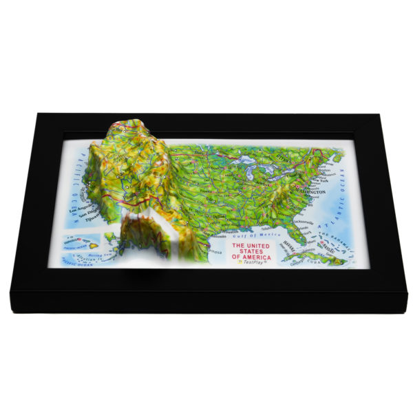 44_United States 3D Map_09 United States 3D Map by TestPlay - Souvenir, Keepsake, Decor