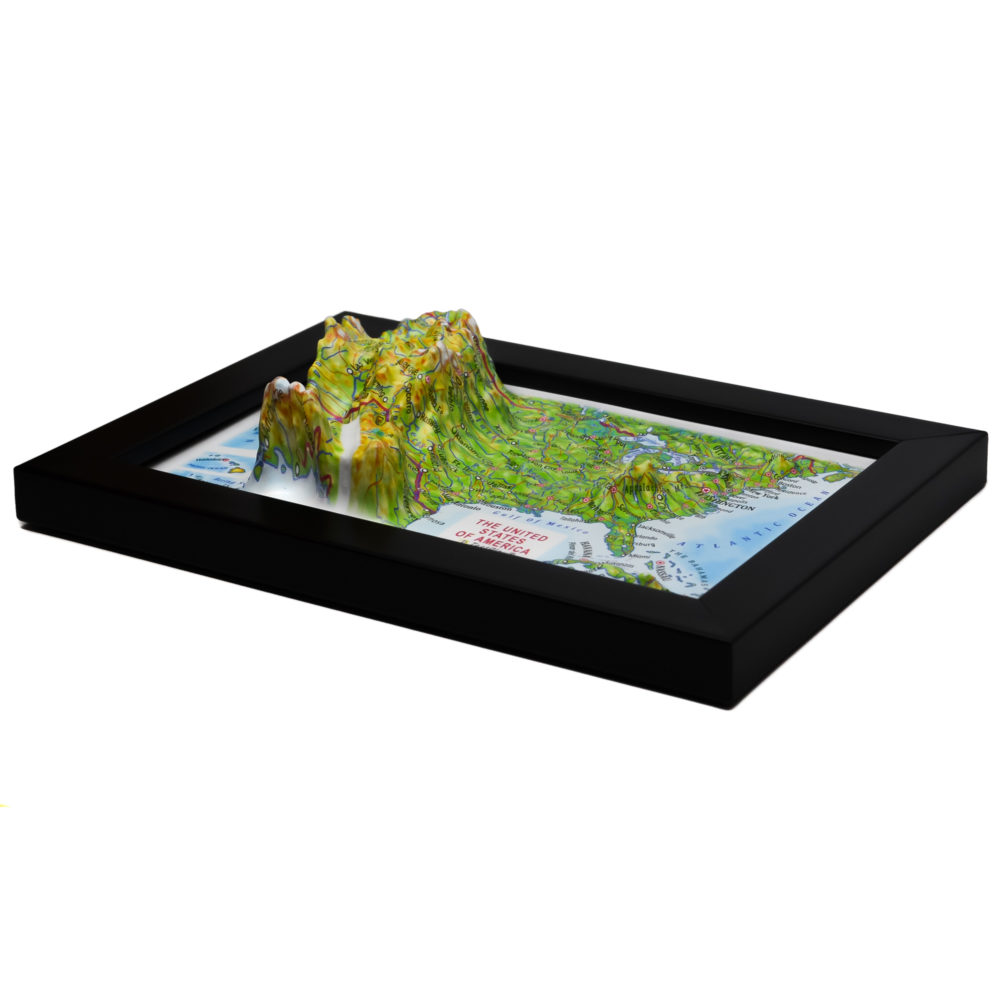 44_United States 3D Map_11 United States 3D Map by TestPlay - Souvenir, Keepsake, Decor