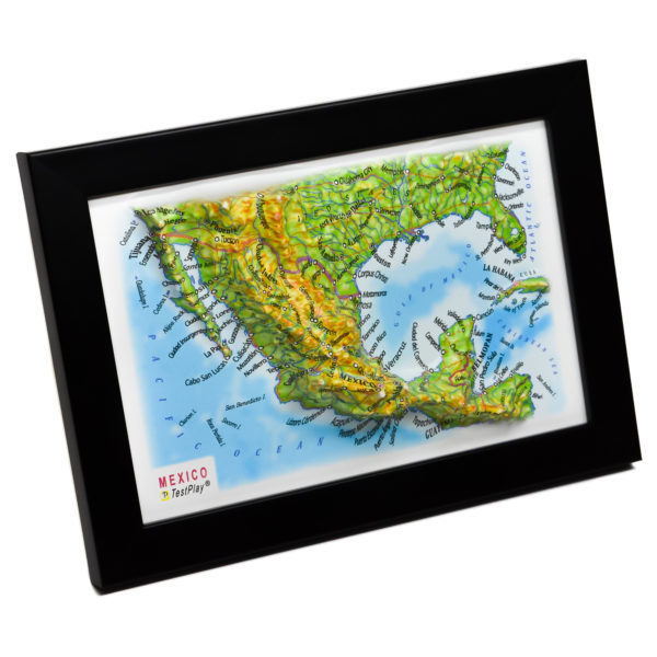 46_Mexico 3D Map_05 Mexico 3D Map by TestPlay - Souvenir, Keepsake, Decor