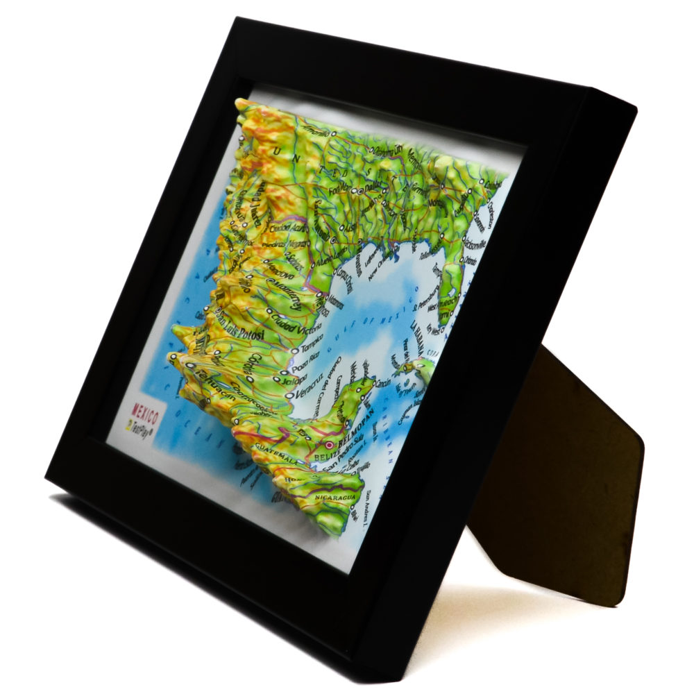 Mexico 3D Map by TestPlay - Souvenir, Keepsake, Decor
