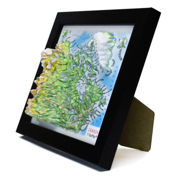 47_Canada 3D Map_02 Canada 3D Map by TestPlay - Souvenir, Keepsake, Decor
