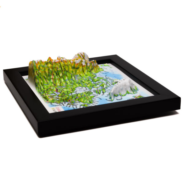 47_Canada 3D Map_09 Canada 3D Map by TestPlay - Souvenir, Keepsake, Decor