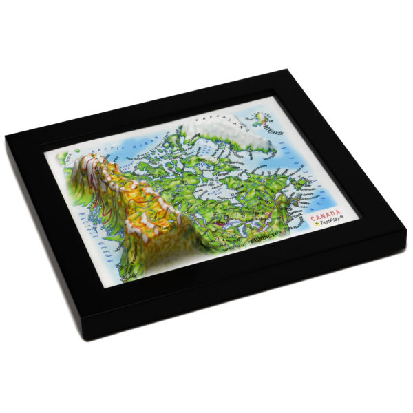 47_Canada 3D Map_10 Canada 3D Map by TestPlay - Souvenir, Keepsake, Decor