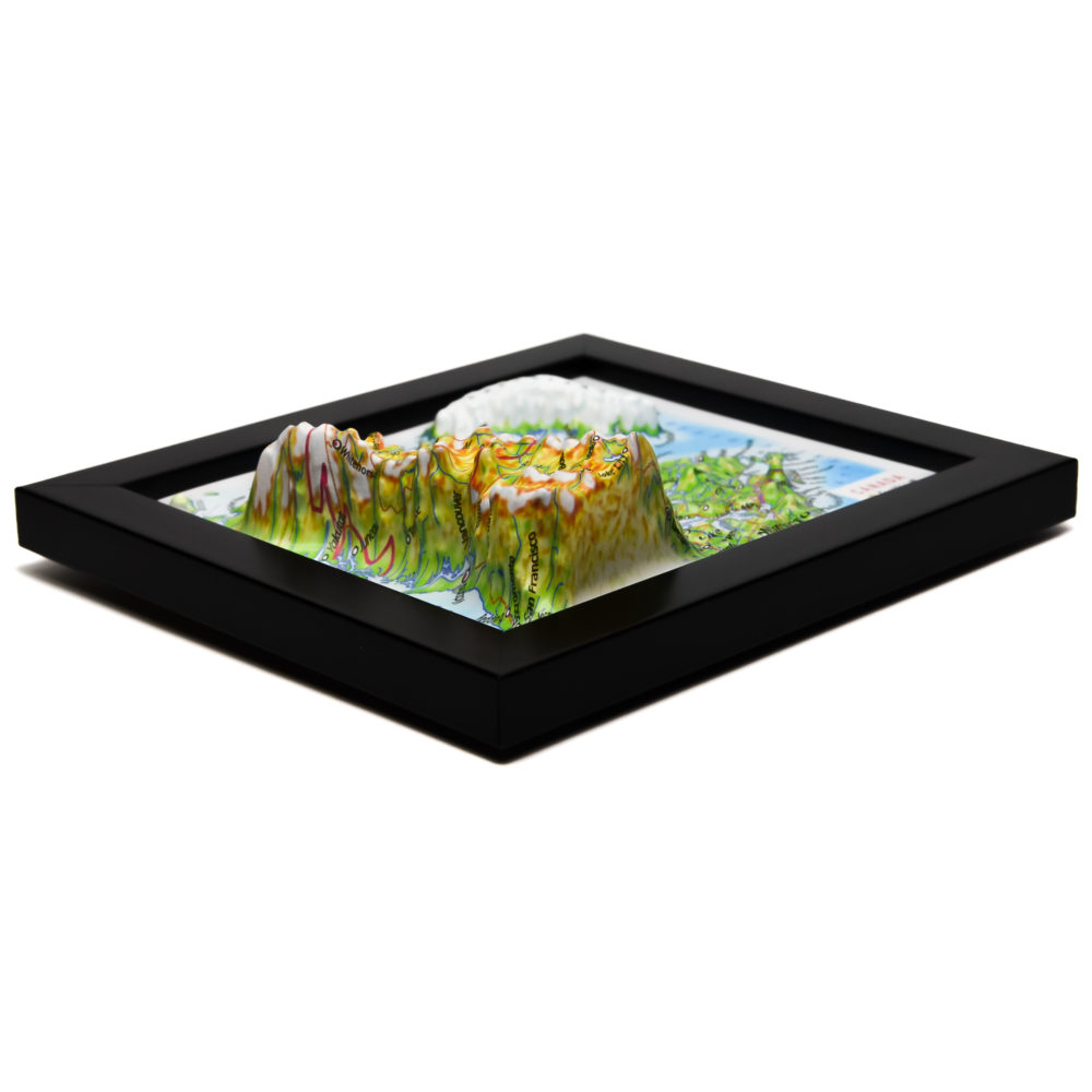 Canada 3D Map by TestPlay - Souvenir, Keepsake, Decor