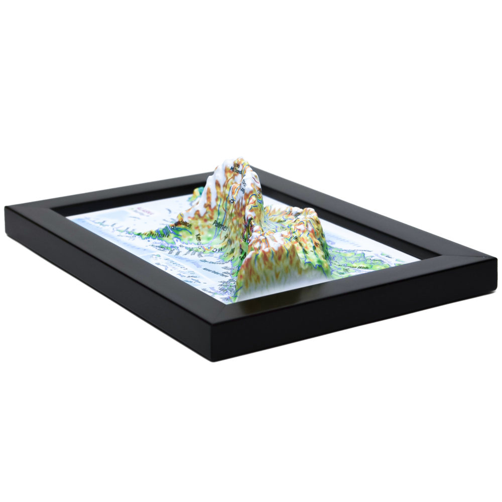 Alaska 3D Map by TestPlay - Souvenir, Keepsake, Decor