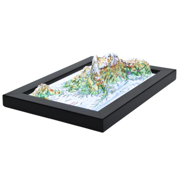 Alaska 3D Map by TestPlay - Souvenir, Keepsake, Decor
