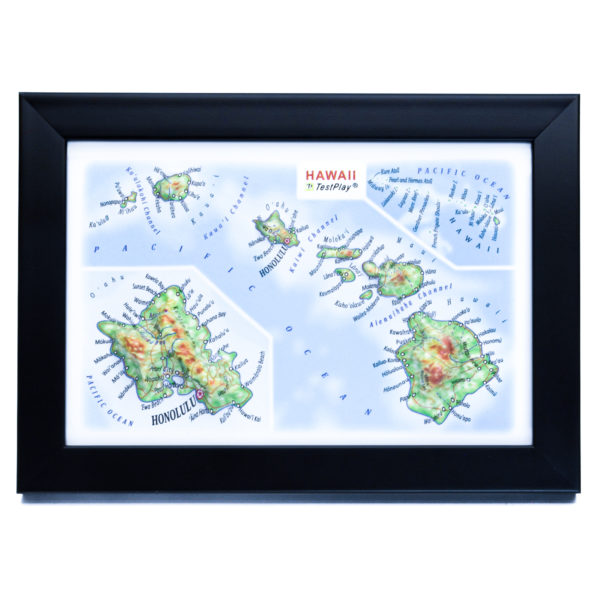49_Hawaii 3D Map_01 Hawaii 3D Map by TestPlay - Souvenir, Keepsake, Decor