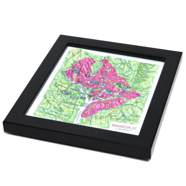 50_Washington, DC 3D Map_10 Washington, DC 3D Map by TestPlay - Souvenir, Keepsake, Decor