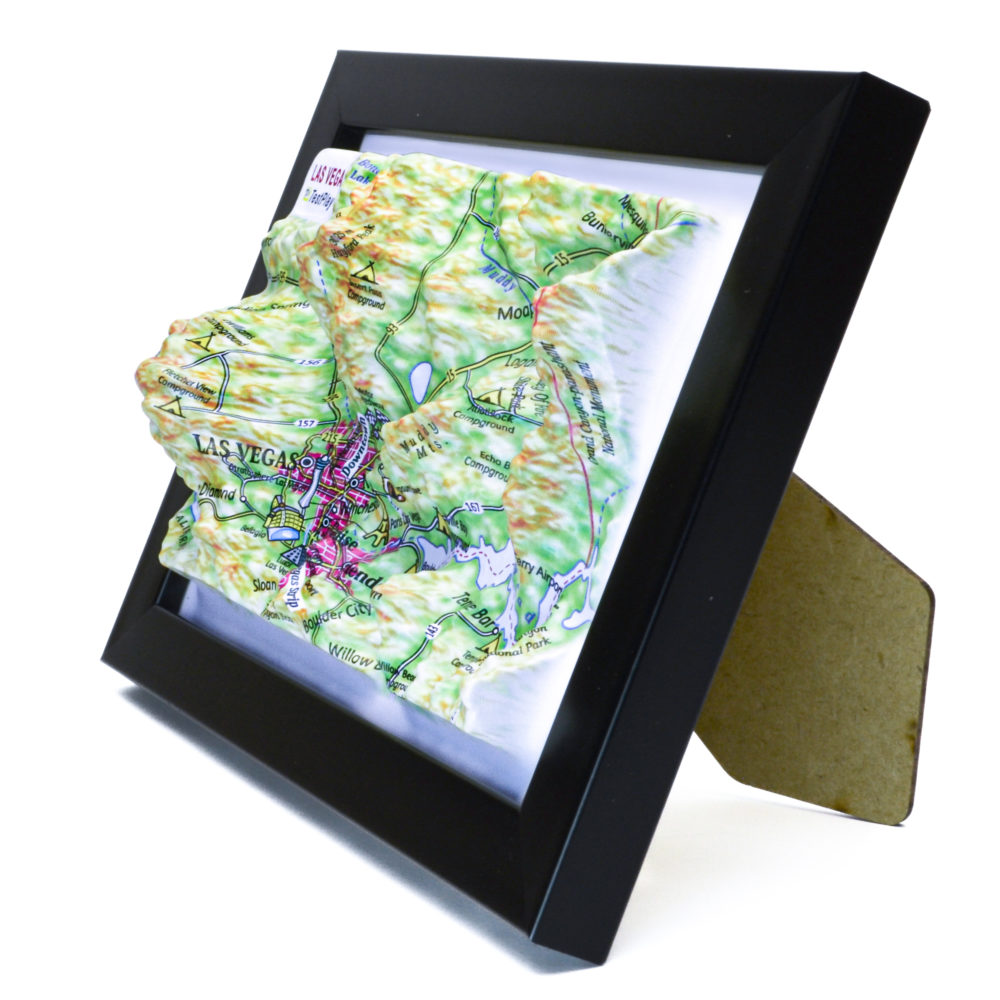 Las Vegas 3D Map by TestPlay - Souvenir, Keepsake, Decor