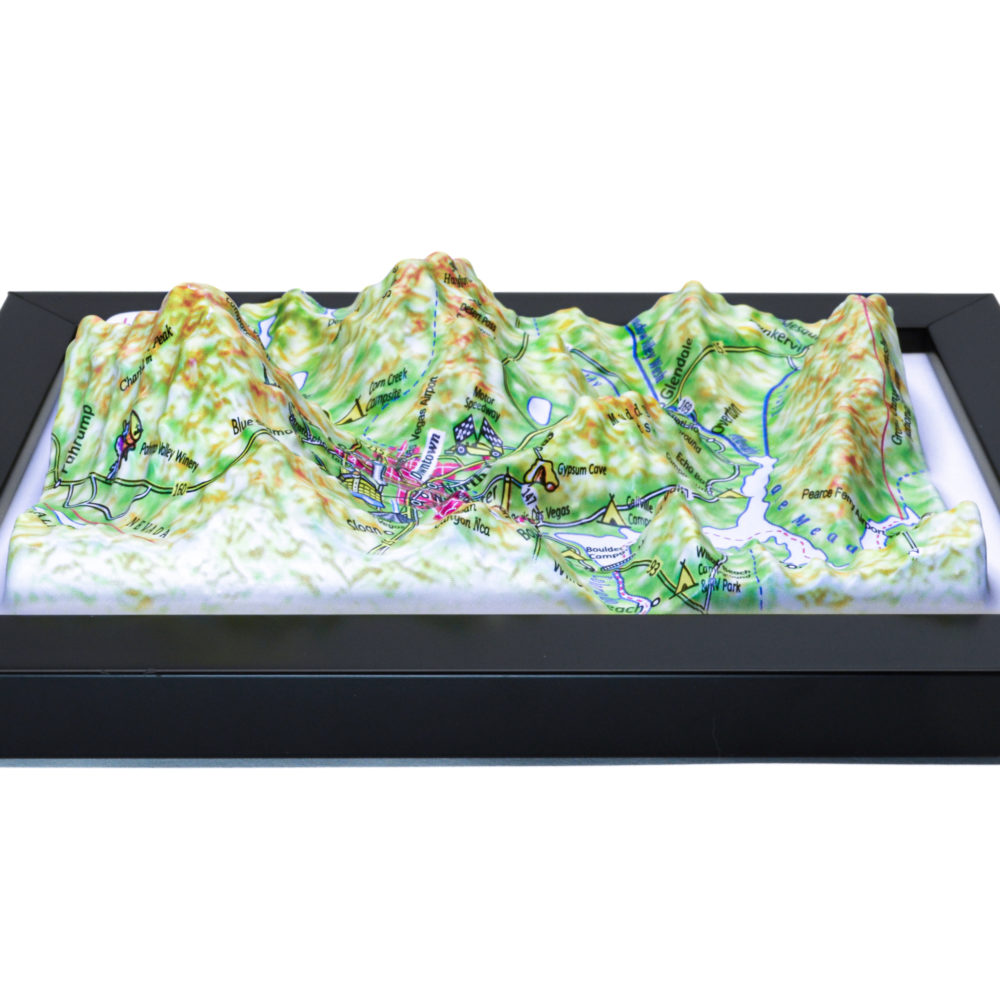 Las Vegas 3D Map by TestPlay - Souvenir, Keepsake, Decor