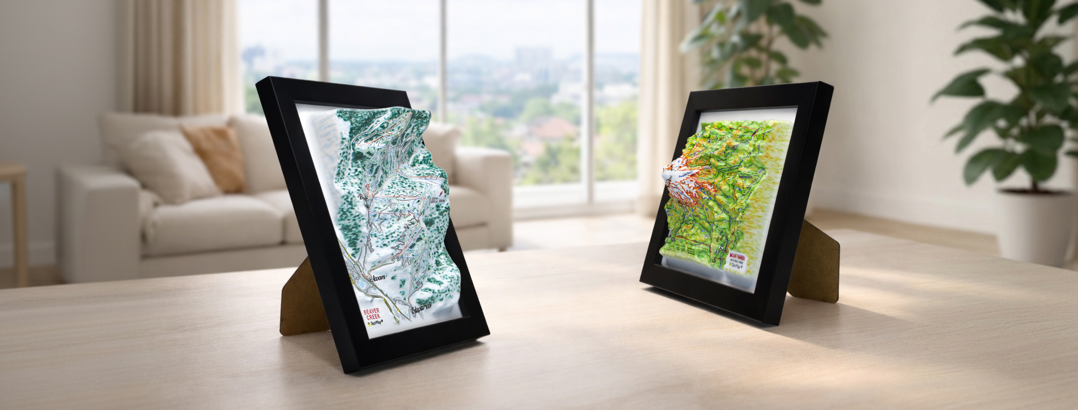 From World Maps to Iconic Places in 3D. One philosophy. One effect. Different worlds.