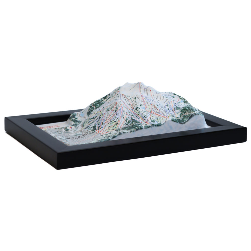 Mammoth Mountain 3D Ski Map by TestPlay - Souvenir, Keepsake, Decor